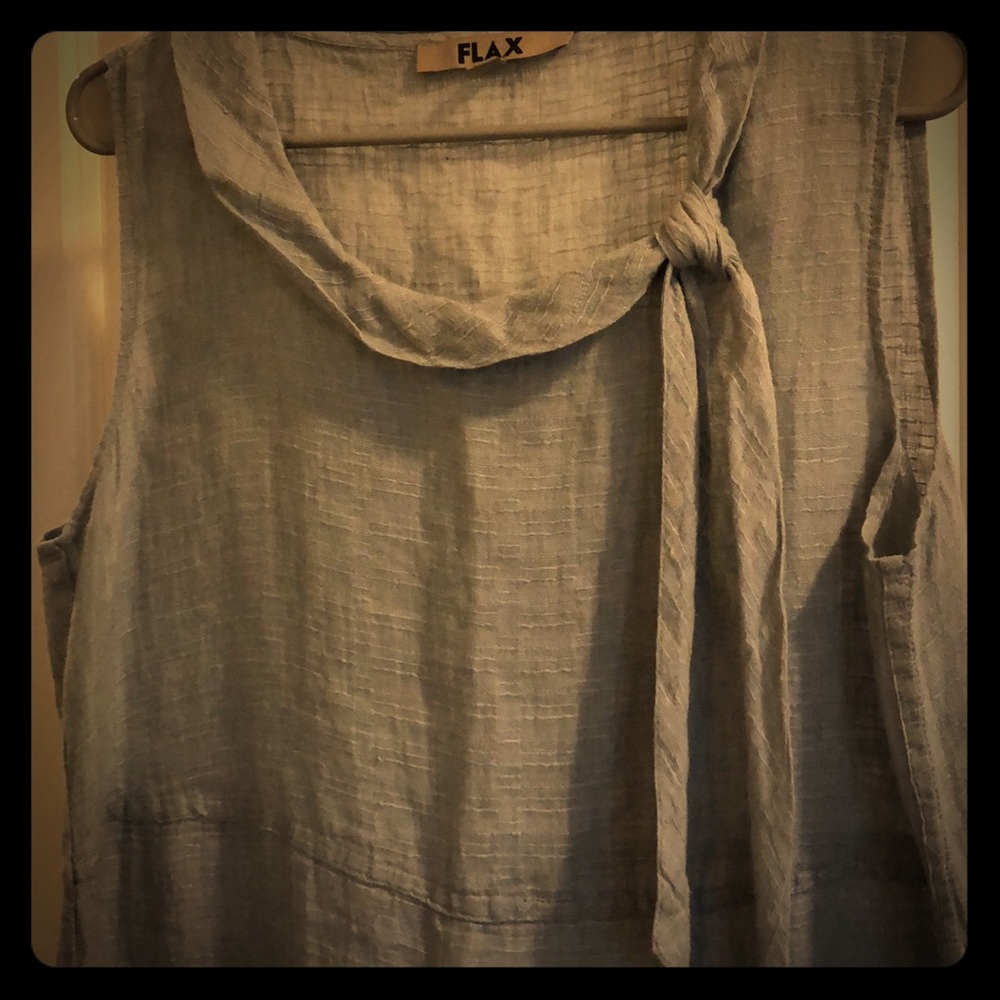 Gorgeous FLAX sleeveless dress. Size M.